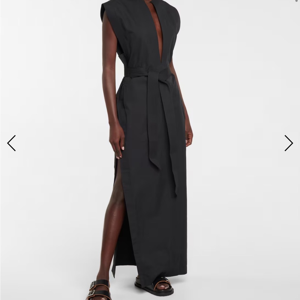 WARDROBE.NYC Elegant Black Maxi Dress Sz l